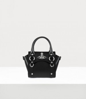 Vivienne Westwood Betty Mini Handbag With Chain Black | 894021DTC