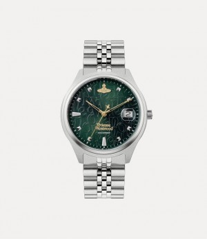 Vivienne Westwood Camberwell Silver/Green | 540891QWH