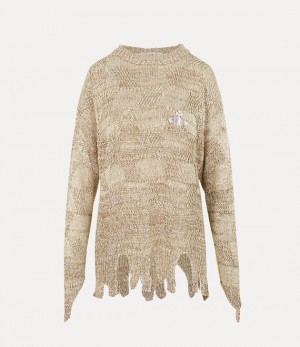 Vivienne Westwood Colette Jumper Silver Oat | 052196WIH