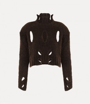 Vivienne Westwood Cora Jumper Brown | 278143XTR