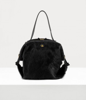 Vivienne Westwood Large Mara Holdall Black | 903246DIK