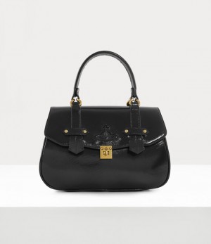 Vivienne Westwood Lesley Handbag Black | 369580EMP