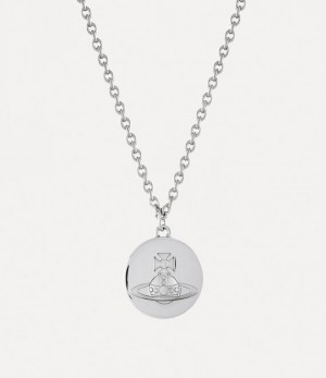 Vivienne Westwood Man Janus Pendant Necklace Platinum | 508943PWS