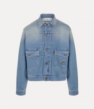 Vivienne Westwood Marlene Jacket Blue | 349678HNV