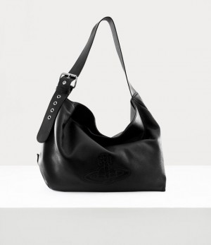 Vivienne Westwood Maxime Shoulder Bag Black | 591204INV