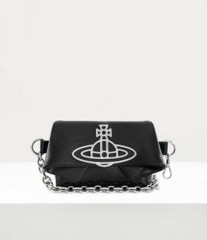 Vivienne Westwood Mini Courtney Chain Black | 287059BXQ