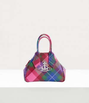 Vivienne Westwood Mini Yasmine Bag Candy Tartan | 751098CKA