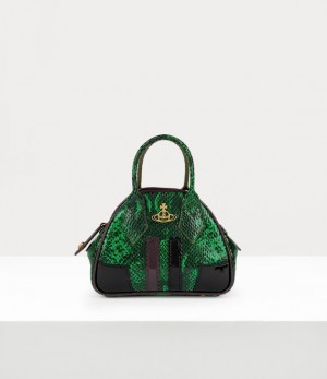 Vivienne Westwood Mini Yasmine Chain Bag Green | 306527PUC