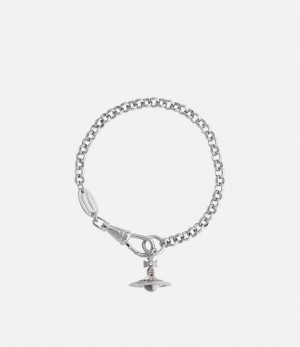 Vivienne Westwood New Petite Orb Bracelet Platinum | 563041QZF