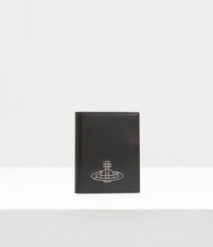 Vivienne Westwood Passport Holder Black | 490278LNO