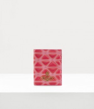 Vivienne Westwood Passport Holder Pink/Red | 928035UHT