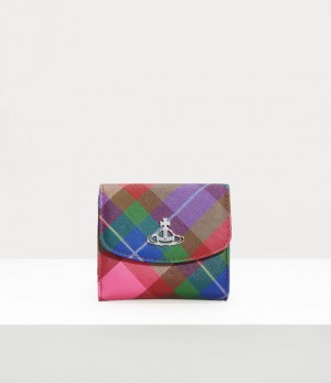 Vivienne Westwood Small Wallet Candy Tartan | 053948OCG