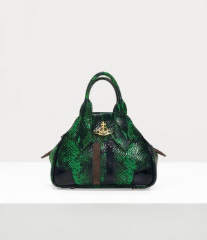 Vivienne Westwood Small Yasmine Bag Green | 106573YUZ