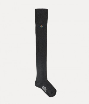 Vivienne Westwood Uni Over The Knee Socks Pearl | 538679IDN