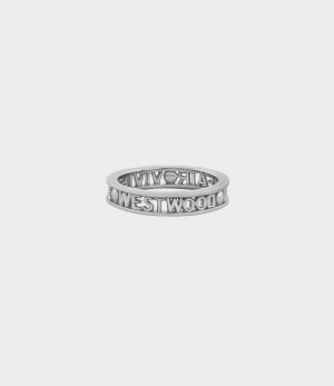 Vivienne Westwood Westminster Ring Rhodium (925) | 538960MAO