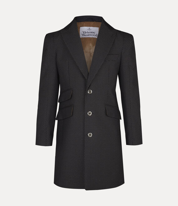 Vivienne Westwood Alien Three Button Coat Black | 295873EOK