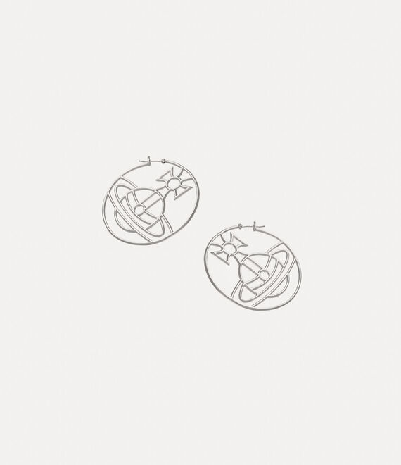 Vivienne Westwood Alina Earrings Platinum | 709648OHS