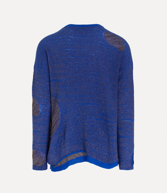 Vivienne Westwood All Nighter Jumper Metallic Blue | 870912DBO