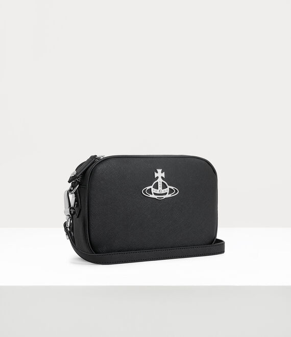 Vivienne Westwood Anna Camera Bag Black | 160537RTD