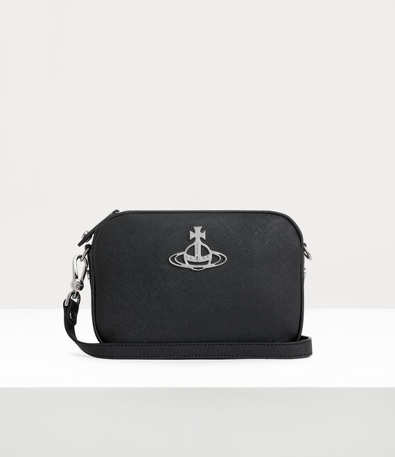 Vivienne Westwood Anna Camera Bag Black | 160537RTD