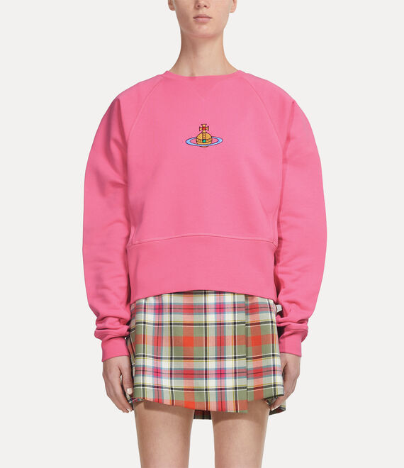 Vivienne Westwood Athletic Sweatshirt Pink | 183956NOD