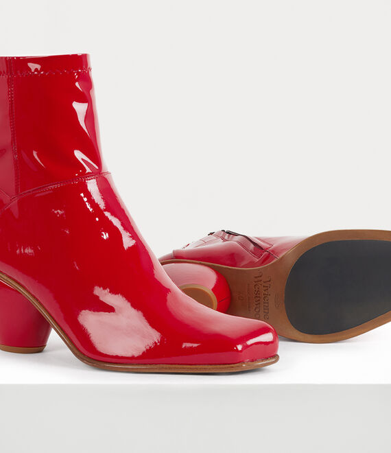 Vivienne Westwood Atom Ankle Boot Red | 760521XBM