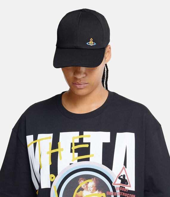 Vivienne Westwood Baseball Cap Black | 530817CIH