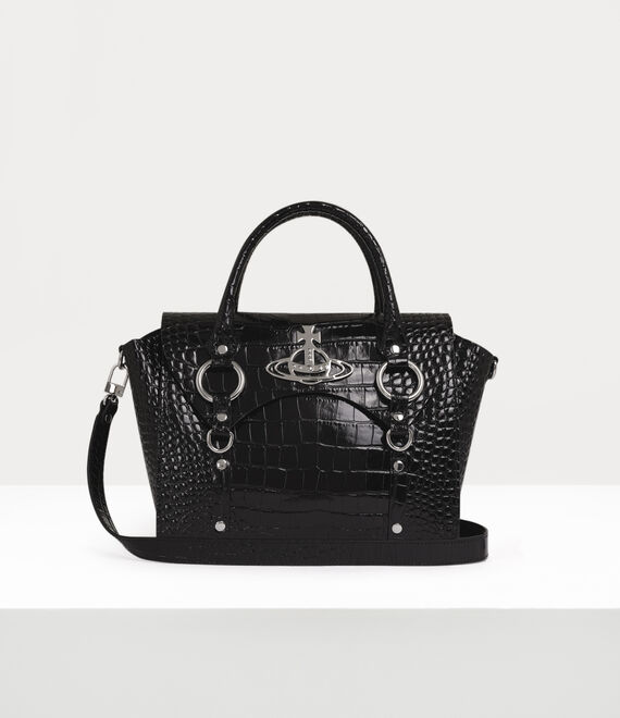 Vivienne Westwood Betty Medium Handbag Black | 637925BVE