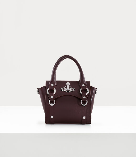 Vivienne Westwood Betty Mini Handbag With Chain Brown | 793426PQS