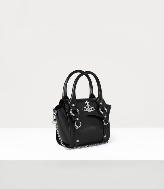 Vivienne Westwood Betty Mini Handbag With Chain Black | 894021DTC