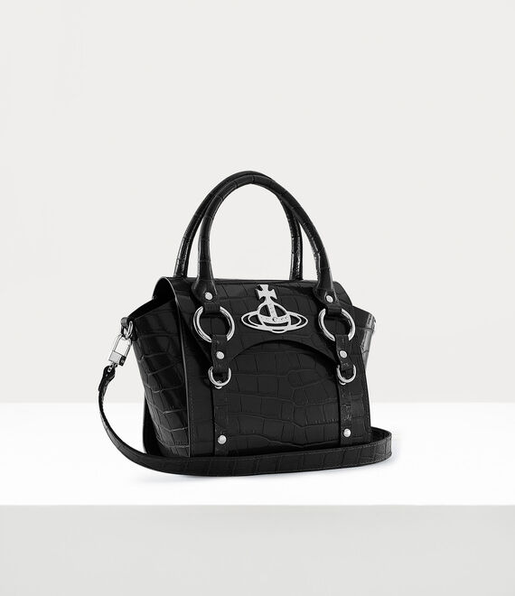 Vivienne Westwood Betty Small Handbag Black | 498310KYQ