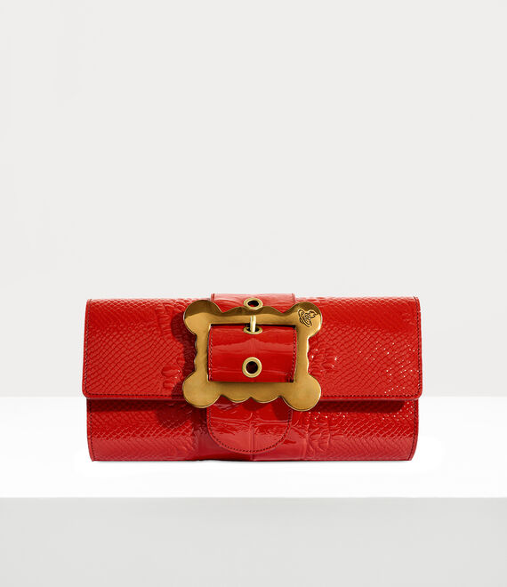 Vivienne Westwood Claire Clutch Bag Red | 769410YUV