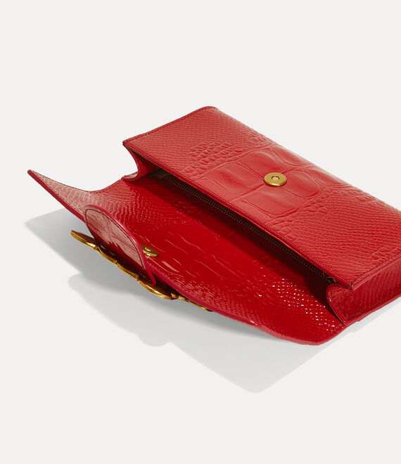 Vivienne Westwood Claire Clutch Bag Red | 769410YUV