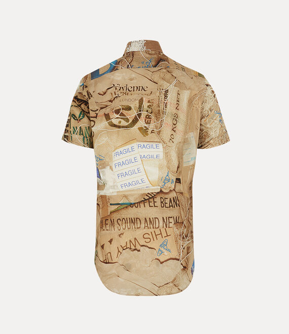 Vivienne Westwood Classic Short Sleeve Shirt Trash | 659147FAB