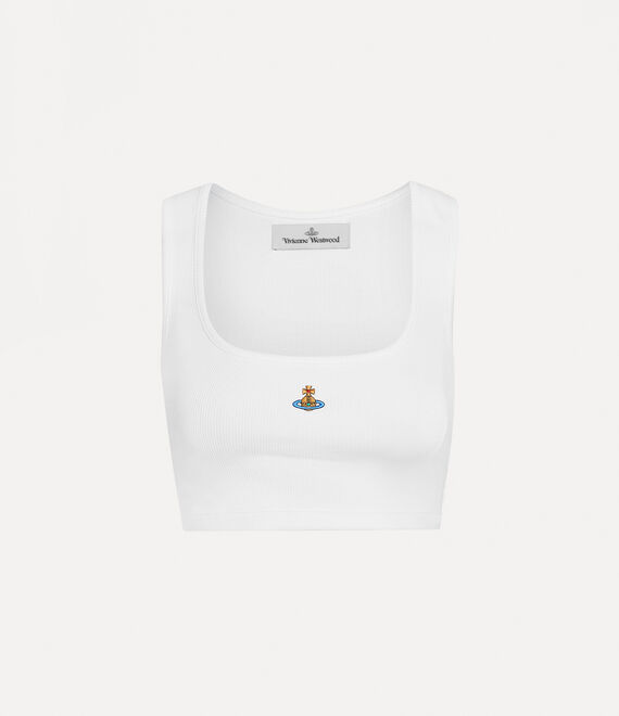 Vivienne Westwood Crop Querelle Vest White | 274890KDA