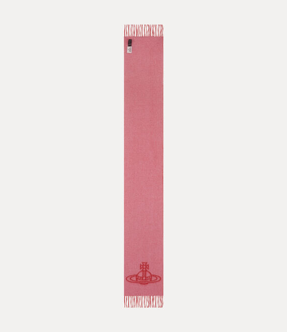 Vivienne Westwood Double Logo Scarf Off White | 036251APM