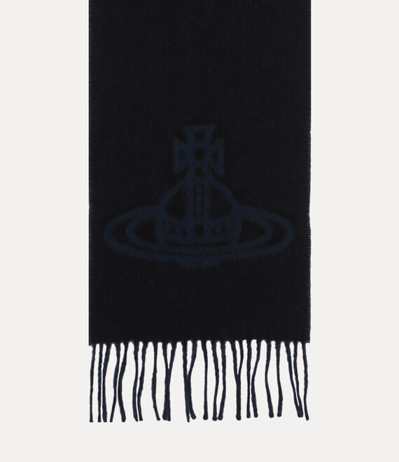 Vivienne Westwood Double Logo Scarf Off White | 368420QAR