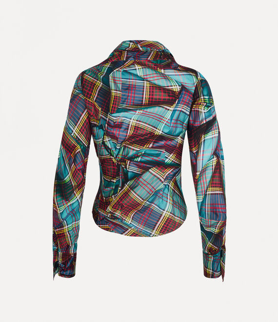 Vivienne Westwood Drunken Shirt Multi Tartan | 238597FPK