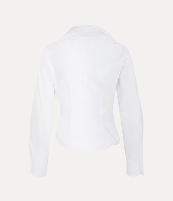 Vivienne Westwood Drunken Shirt White | 718504TWQ