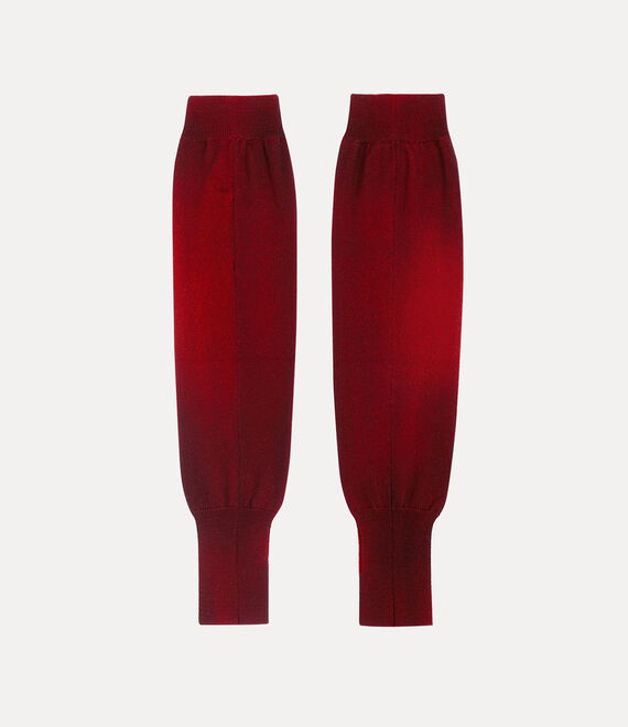 Vivienne Westwood Eli Arm Warmers Red/Black | 108642JAS