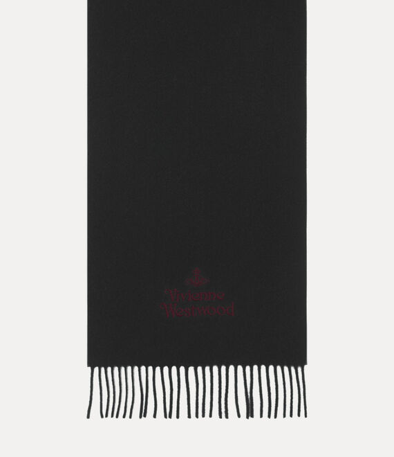 Vivienne Westwood Embroidered Scarf Dark Green | 091325QEI