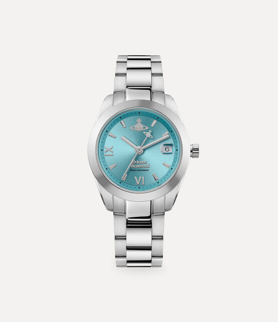 Vivienne Westwood Fenchurch Silver/Turquoise | 560837THI