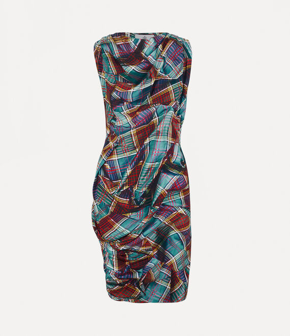 Vivienne Westwood Fond Dress Multi Tartan | 198602PTN