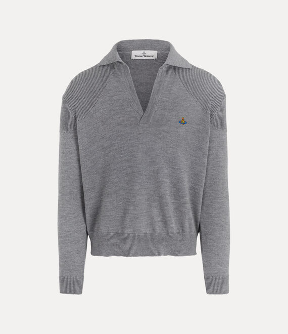 Vivienne Westwood Football Polo Grey | 014932UIX