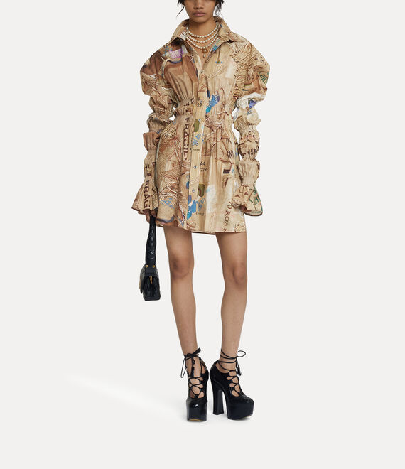 Vivienne Westwood Football Shirt Dress Trash | 753842BCY