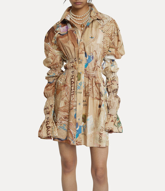 Vivienne Westwood Football Shirt Dress Trash | 753842BCY