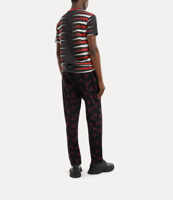 Vivienne Westwood Football Trousers Black/Red | 802459SIV