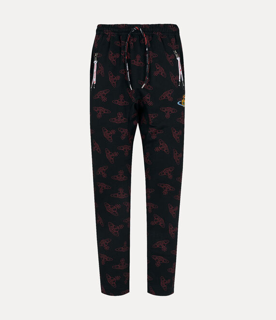 Vivienne Westwood Football Trousers Black/Red | 802459SIV