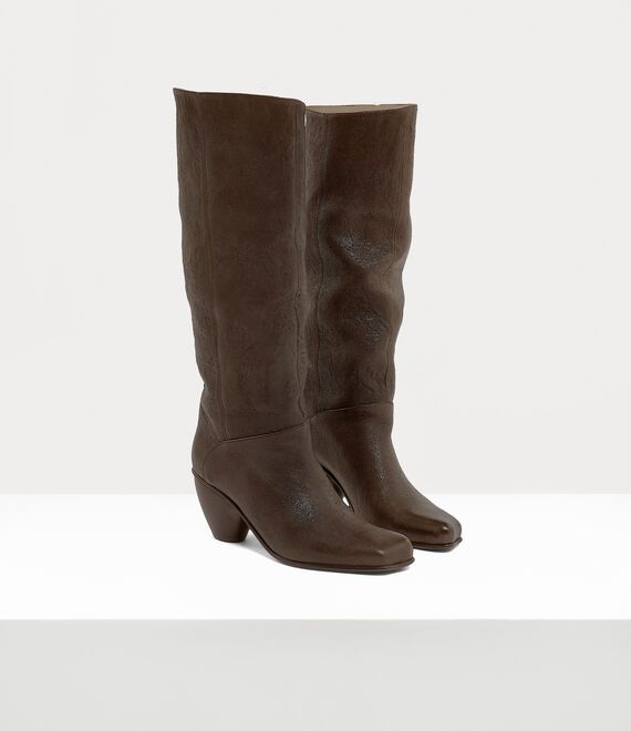 Vivienne Westwood Gaia Boot Brown | 639581CRT