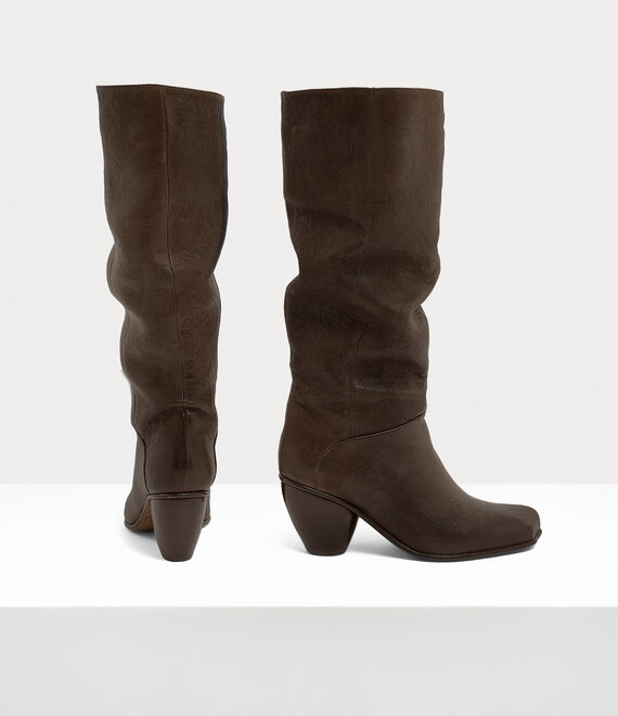 Vivienne Westwood Gaia Boot Brown | 639581CRT